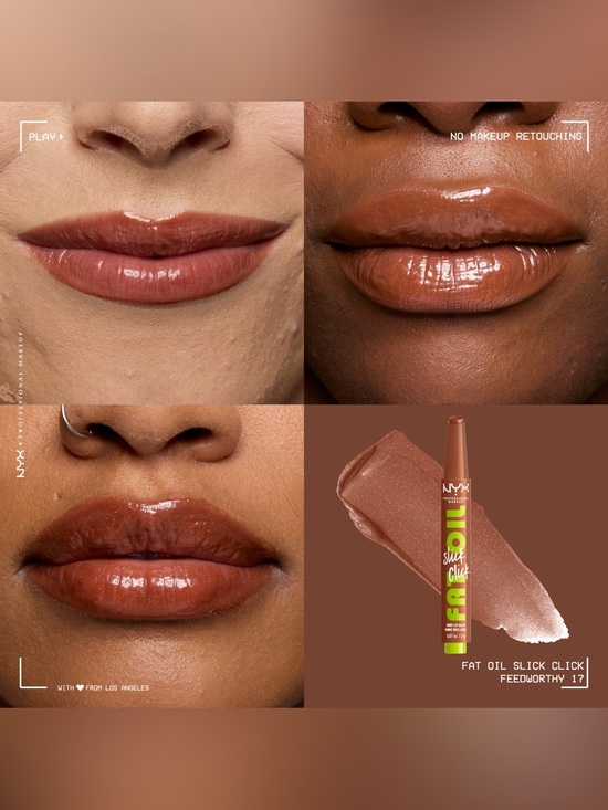 NYX Other - 🔥 2/20: NYX Fat Oil Slick Click Shiny Lip Balm - #06 Hits Different